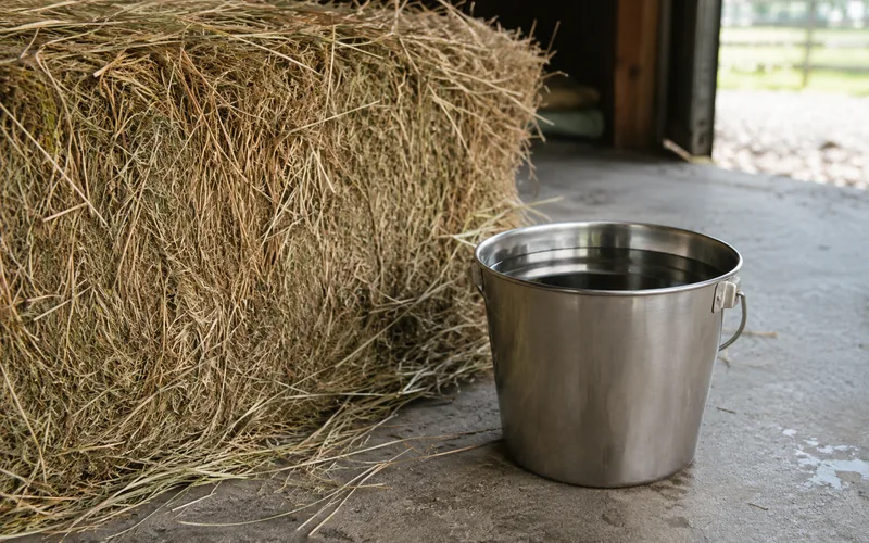 Preventing urinary calculi in goats through proper diet and water access