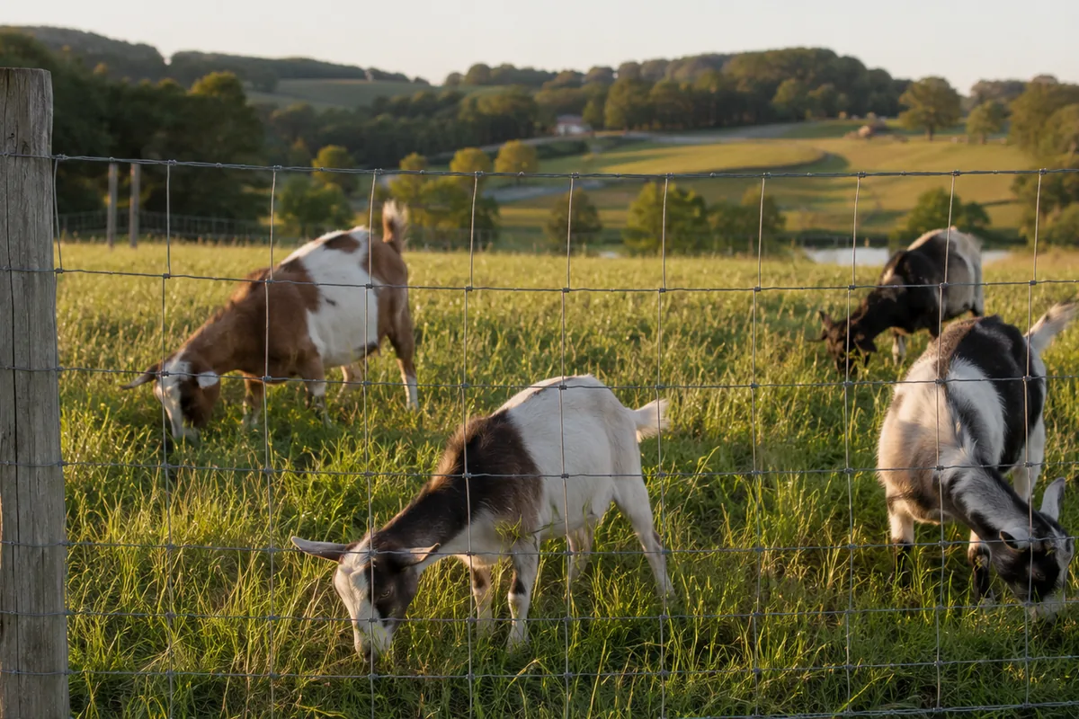 Goat Fencing: Best Types, Heights, and What Actually Holds Goats