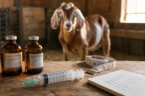 Goat Medication Dosage Chart: Dewormers, Antibiotics, and More by Weight